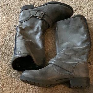 Just fab biker style boots.